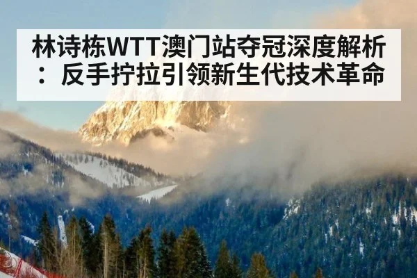 林诗栋WTT澳门站夺冠深度解析:反手拧拉引领新生代技术革命